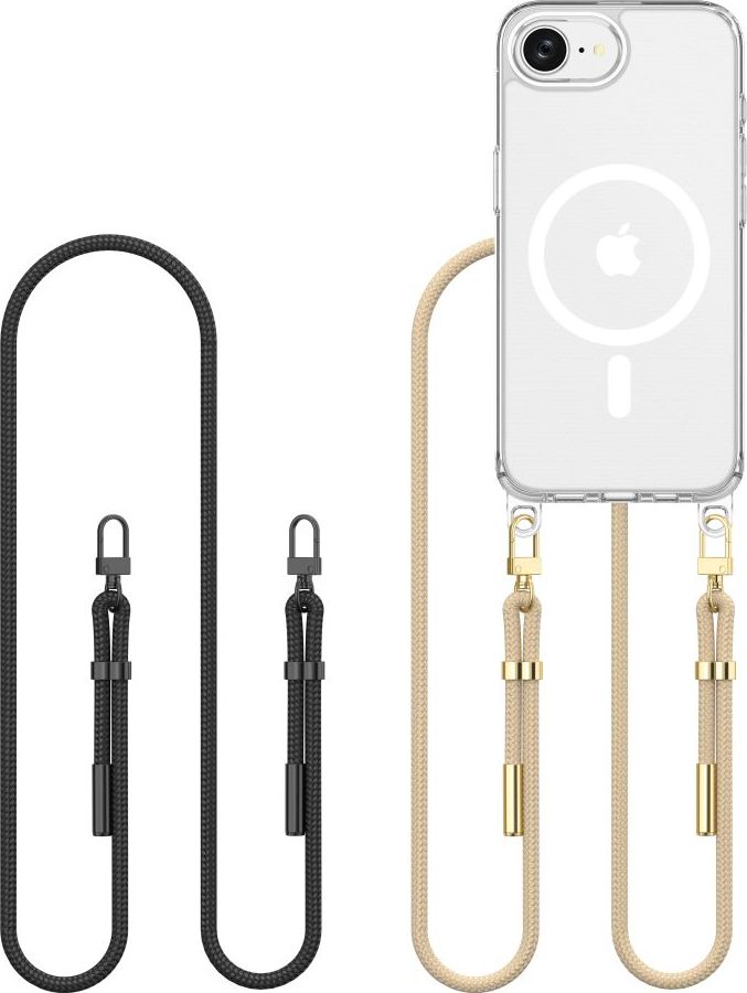 Tech-Protect Kryt se šňůrkou na iPhone 16e - Tech-Protect, FlexAir Chain MagSafe