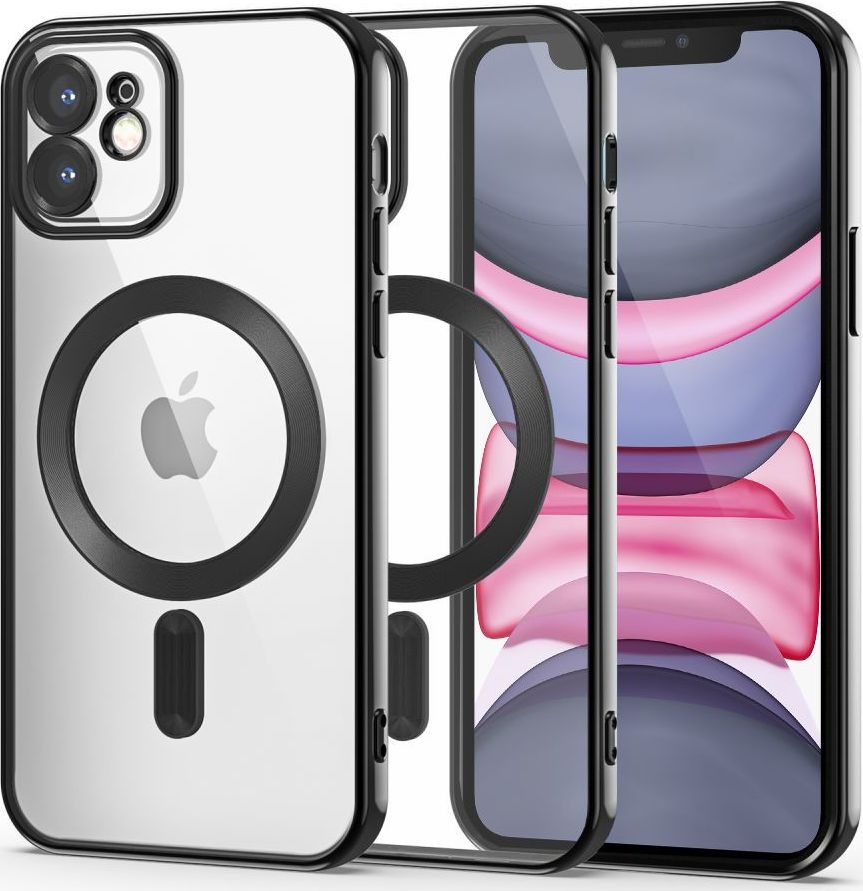 Tech-Protect Ochranný kryt na iPhone 11 - Tech-Protect, Magshine MagSafe Black