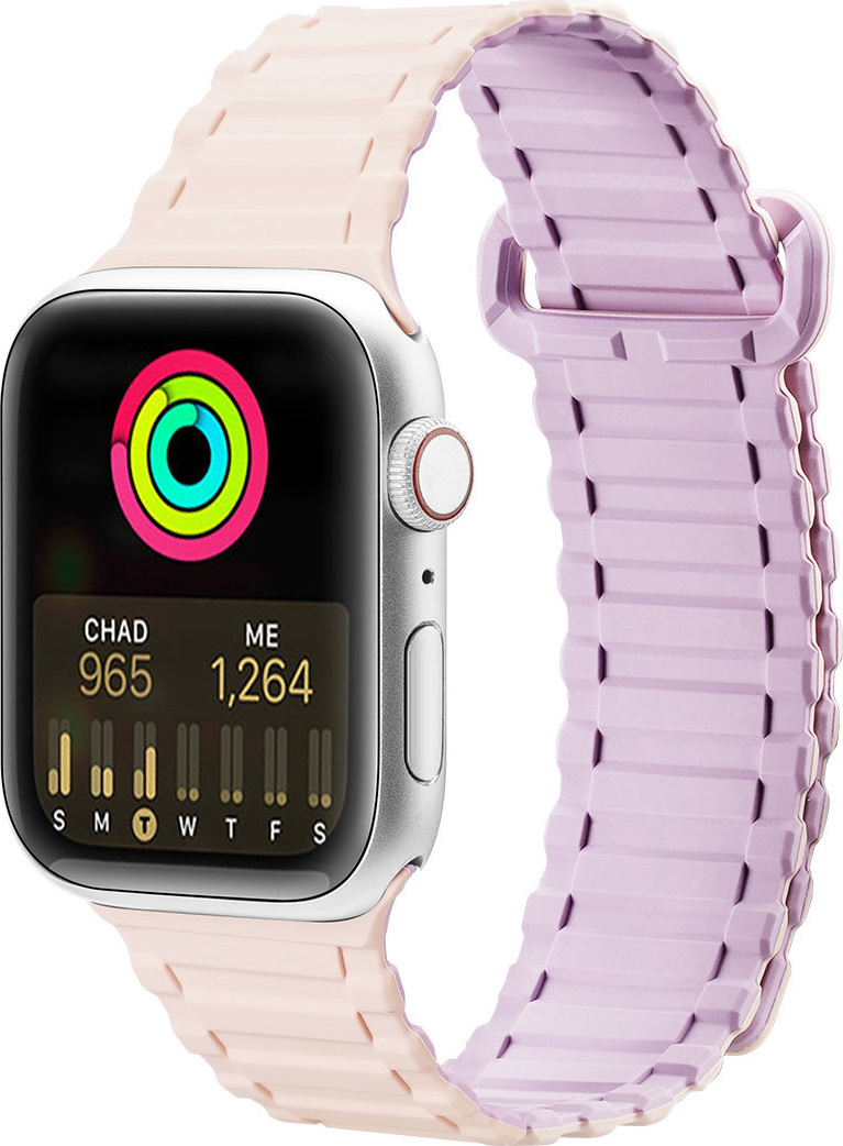 DuxDucis Řemínek pro Apple Watch 44mm / 45mm / 46mm / 49mm - DuxDucis, Armor Pink/Purple