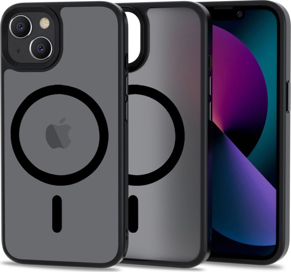 Tech-Protect Ochranný kryt pro iPhone 13 - Tech-Protect, Magmat MagSafe Matte Black