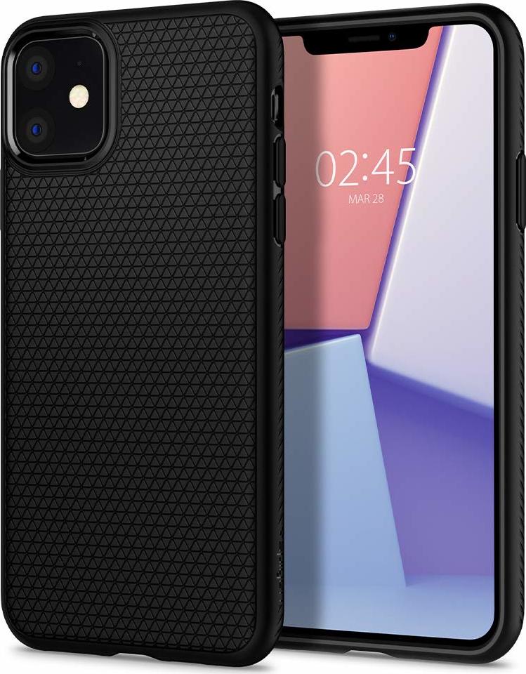 Spigen Liquid Air kryt iPhone 11 černý