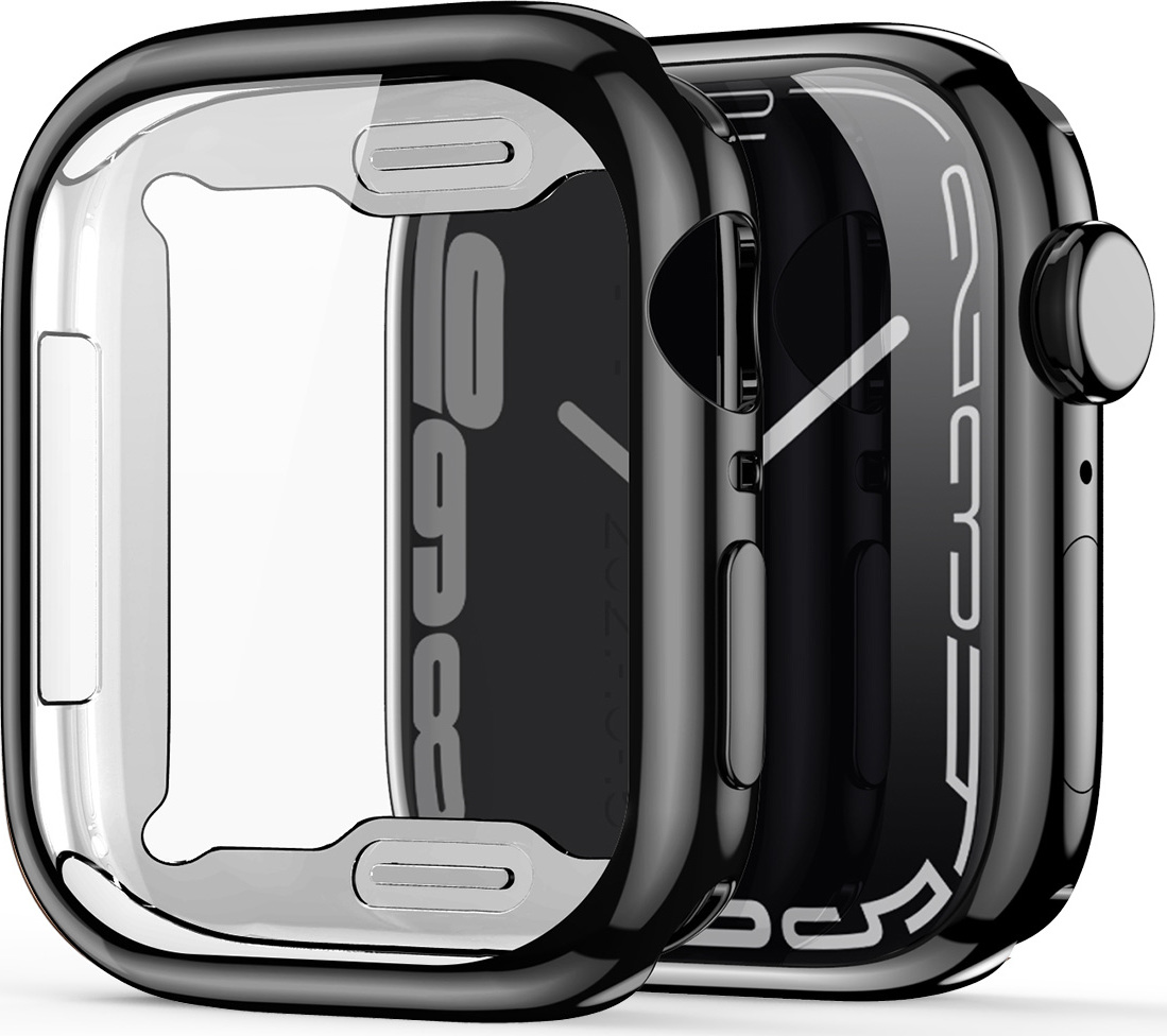DuxDucis Pouzdro / kryt pro Apple Watch 45mm - DuxDucis, Samo Black