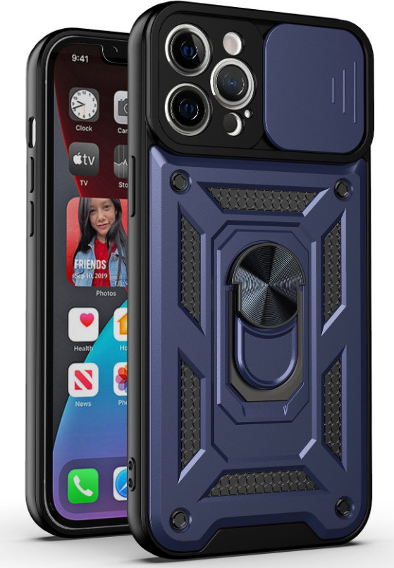 Mercury Ochranný kryt pro iPhone 7 PLUS / 8 PLUS - Mercury, Camera Slide Navy