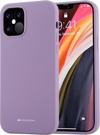 Mercury Ochranný kryt pro iPhone 13 Pro - Mercury, Silicone Purple