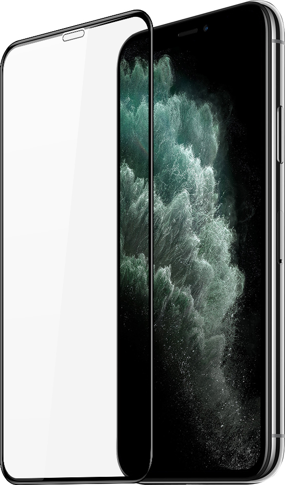 DuxDucis Ochranné tvrzené sklo pro iPhone 11 Pro - DuxDucis, Full Glass Black