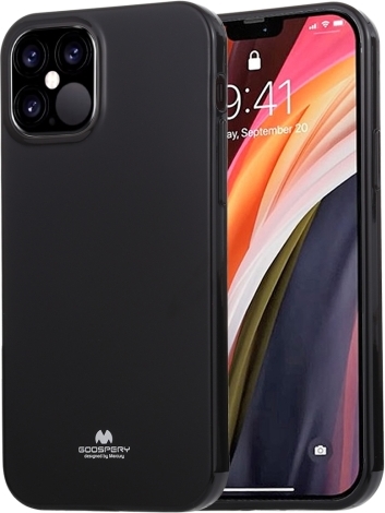 Mercury Ochranný kryt pro iPhone 12 Pro MAX - Mercury, Jelly Black
