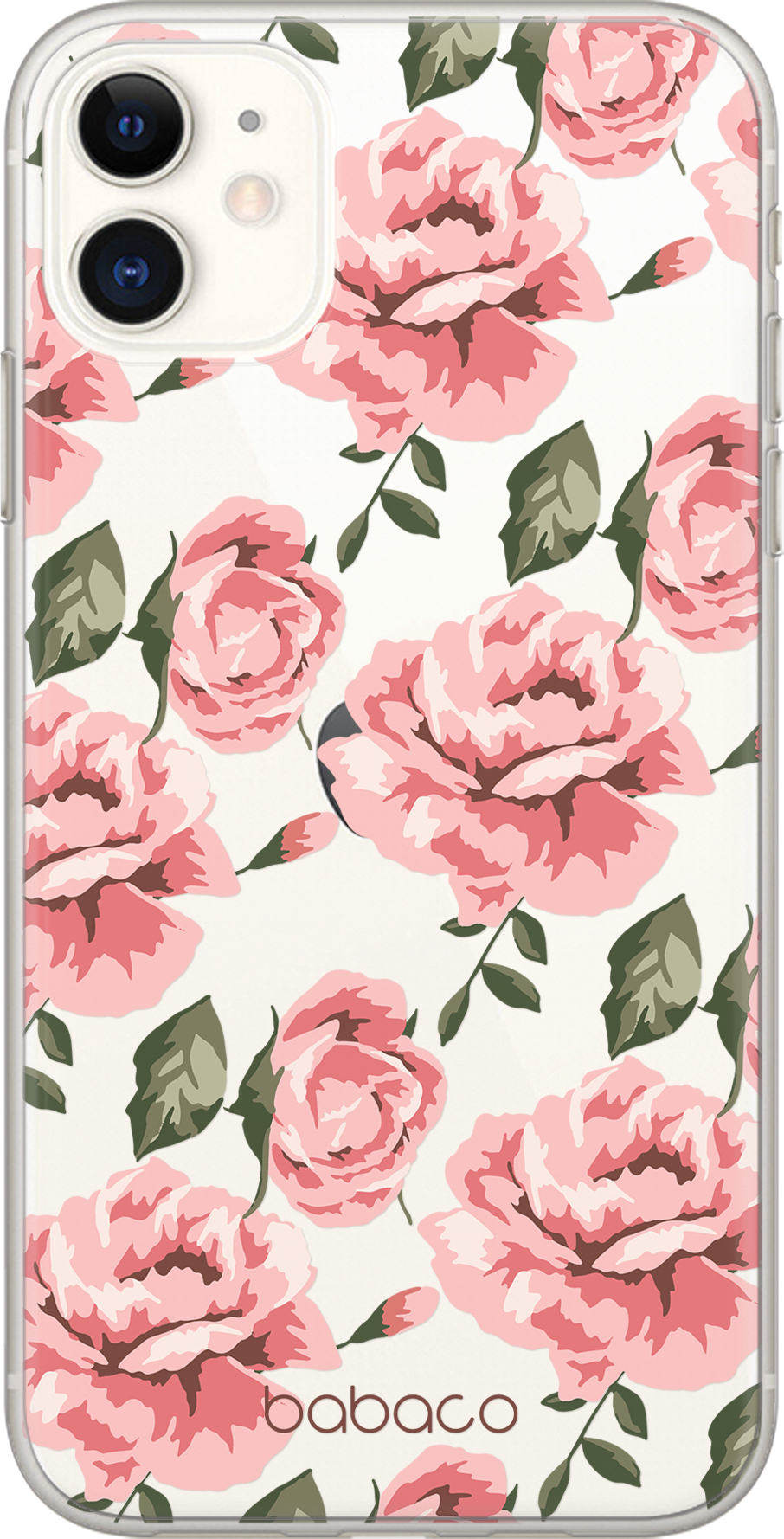 Babaco Ochranný kryt pro iPhone 6 PLUS / 6S PLUS - Babaco, Flowers 013 Transparent