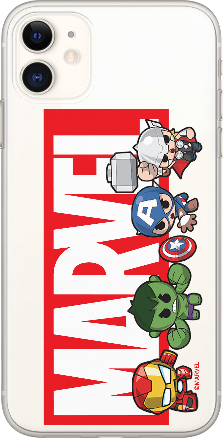 Ert Ochranný kryt pro iPhone XR - Marvel, Marvel 010