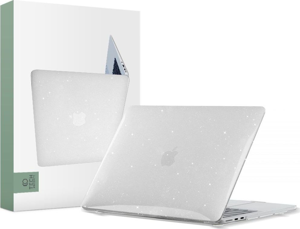 Tech-Protect Ochranný kryt na MacBook Air 13 (2022-2024) - Tech-Protect, SmartShell Glitter