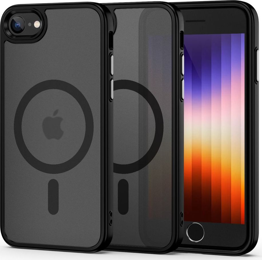 Tech-Protect Ochranný kryt pro iPhone 7 / 8 / SE (2020/2022) - Tech-Protect, Magmat MagSafe Matte Black