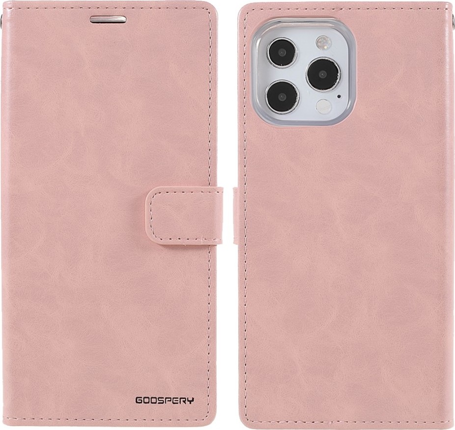 Mercury Ochranné pouzdro pro iPhone 13 Pro MAX - Mercury, Bluemoon Diary Rose