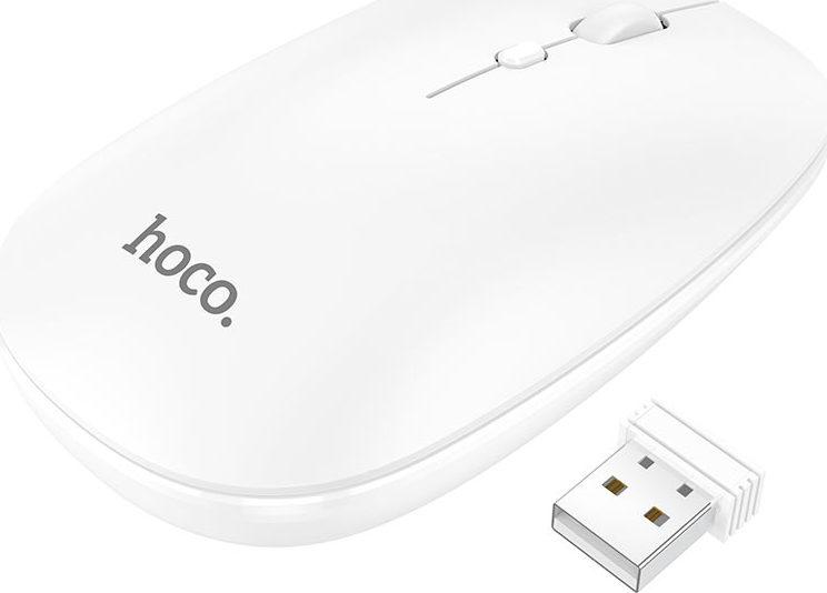 Hoco Bezdrátová myš - Hoco, GM15 Art White
