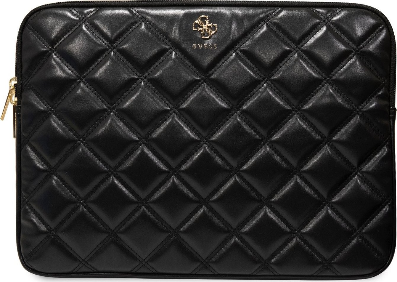 Guess Pouzdro na notebook - Guess, 13-14 Quilted 4G Metal Logo Black