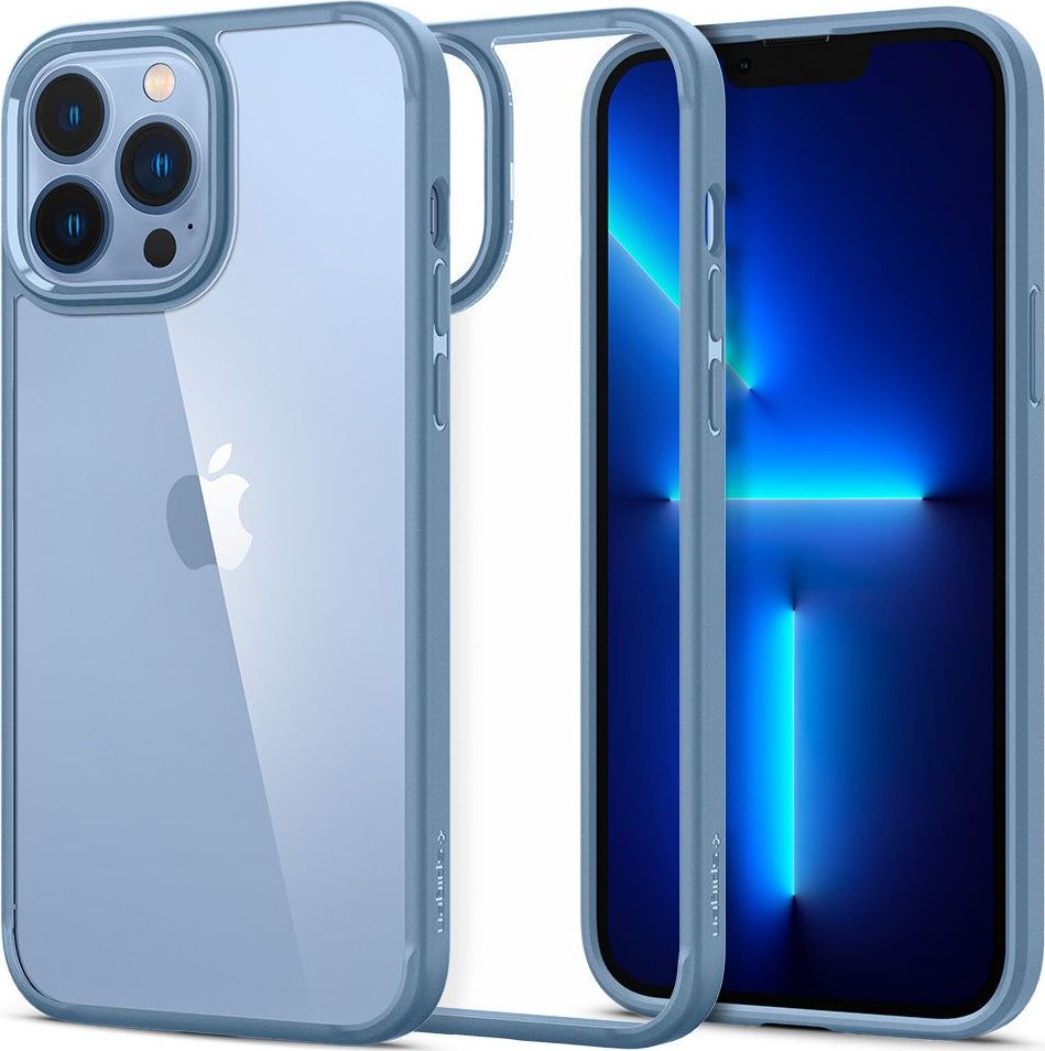 Spigen Ochranný kryt pro iPhone 13 Pro MAX - Spigen, Ultra Hybrid Sierra Blue