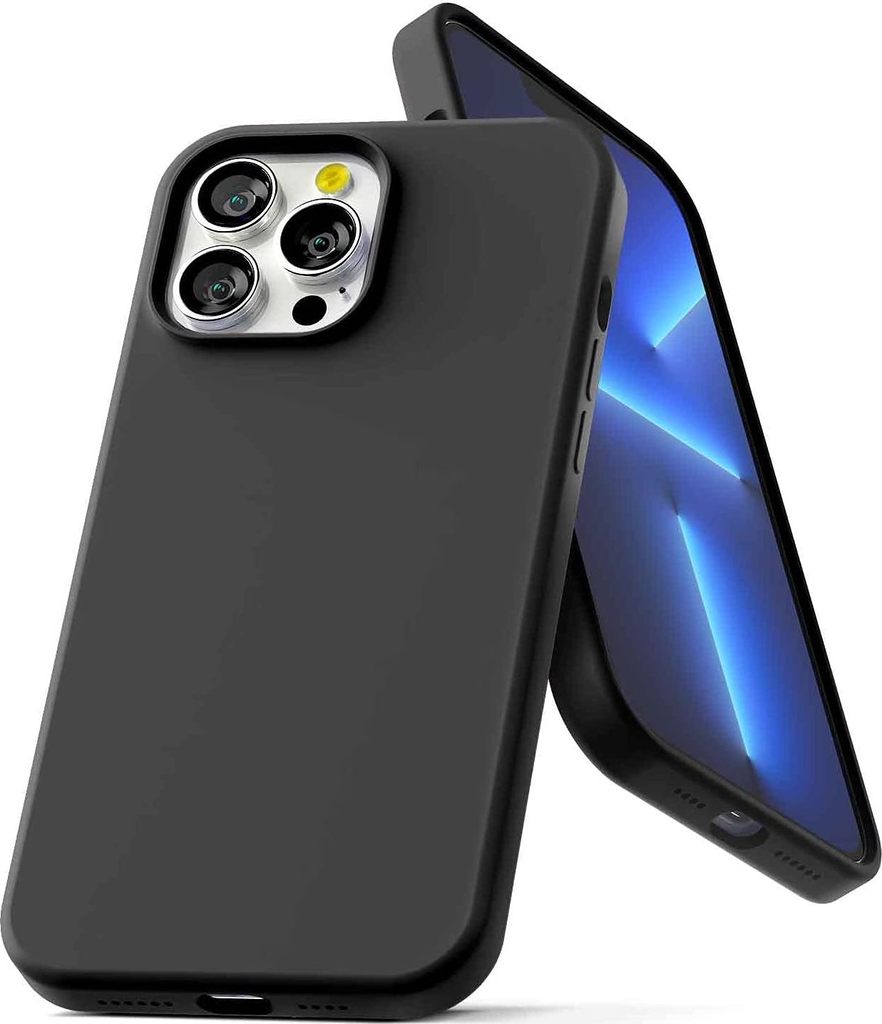 Mercury Ochranný kryt pro iPhone 13 Pro MAX - Mercury, Silicone Black