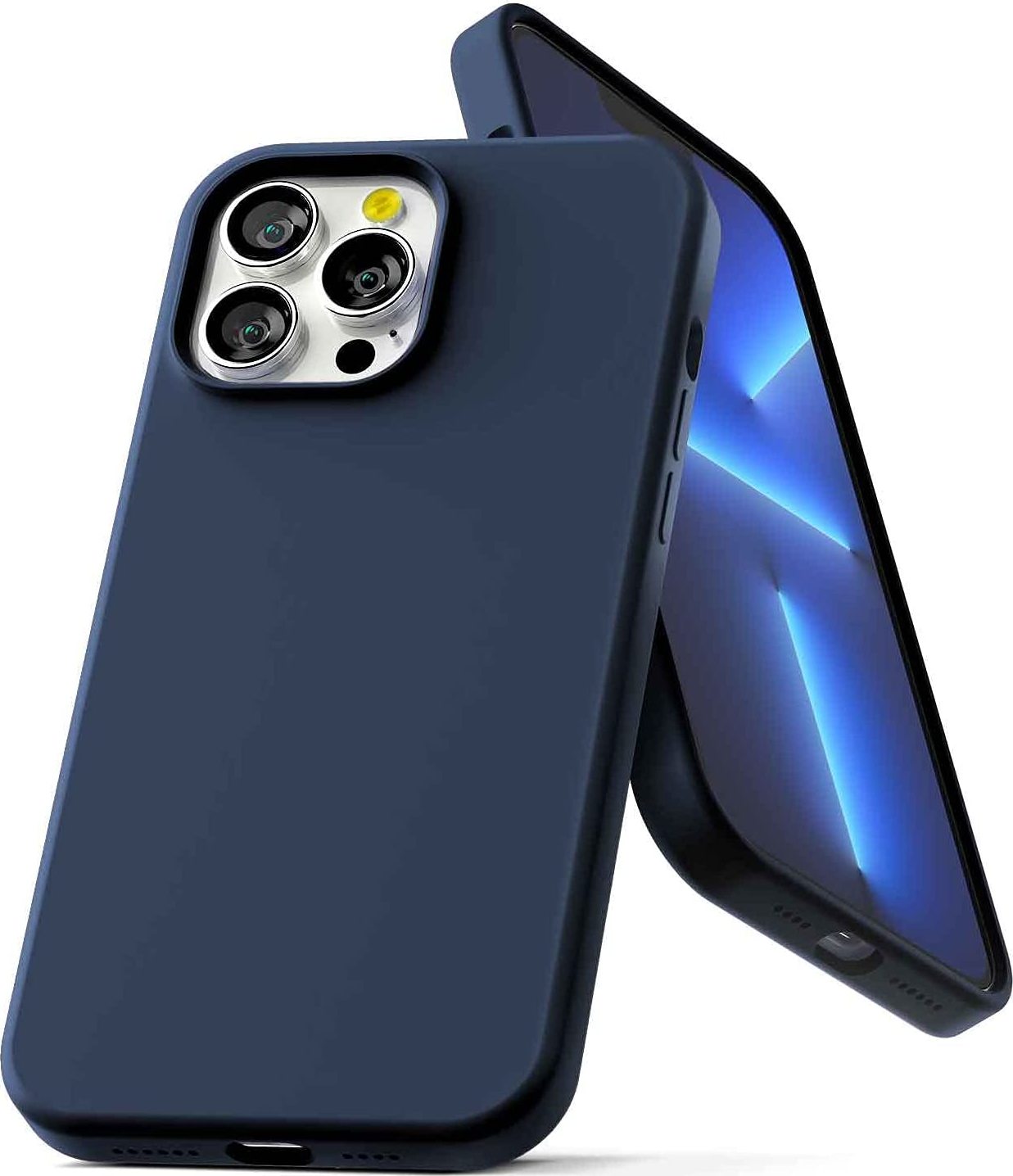 Mercury Ochranný kryt pro iPhone 13 Pro MAX - Mercury, Silicone Navy