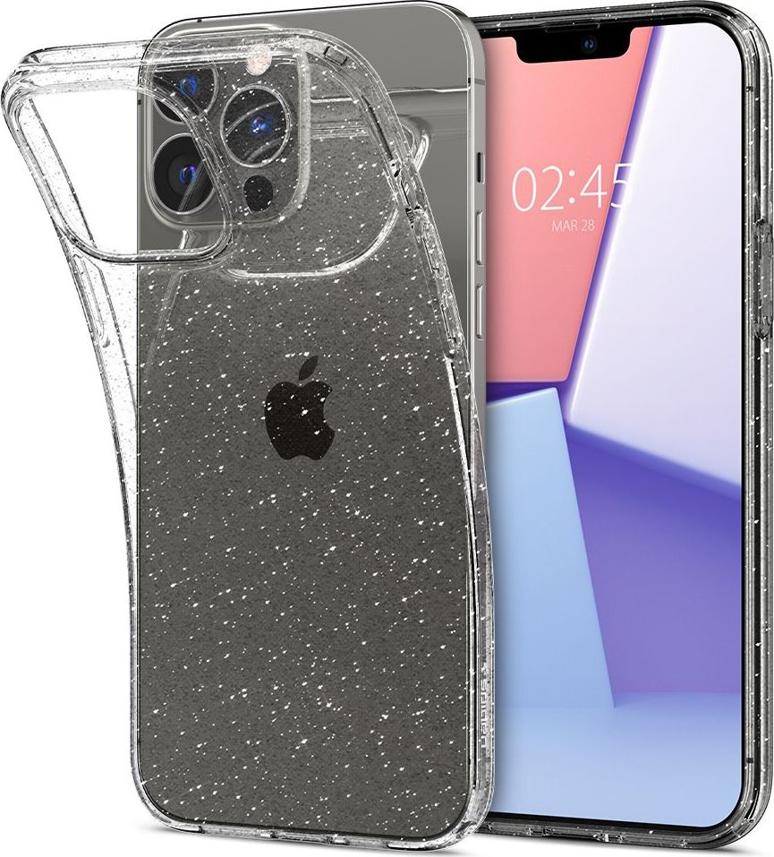 Spigen Ochranný kryt pro iPhone 13 Pro MAX - Spigen, Liquid Glitter Crystal