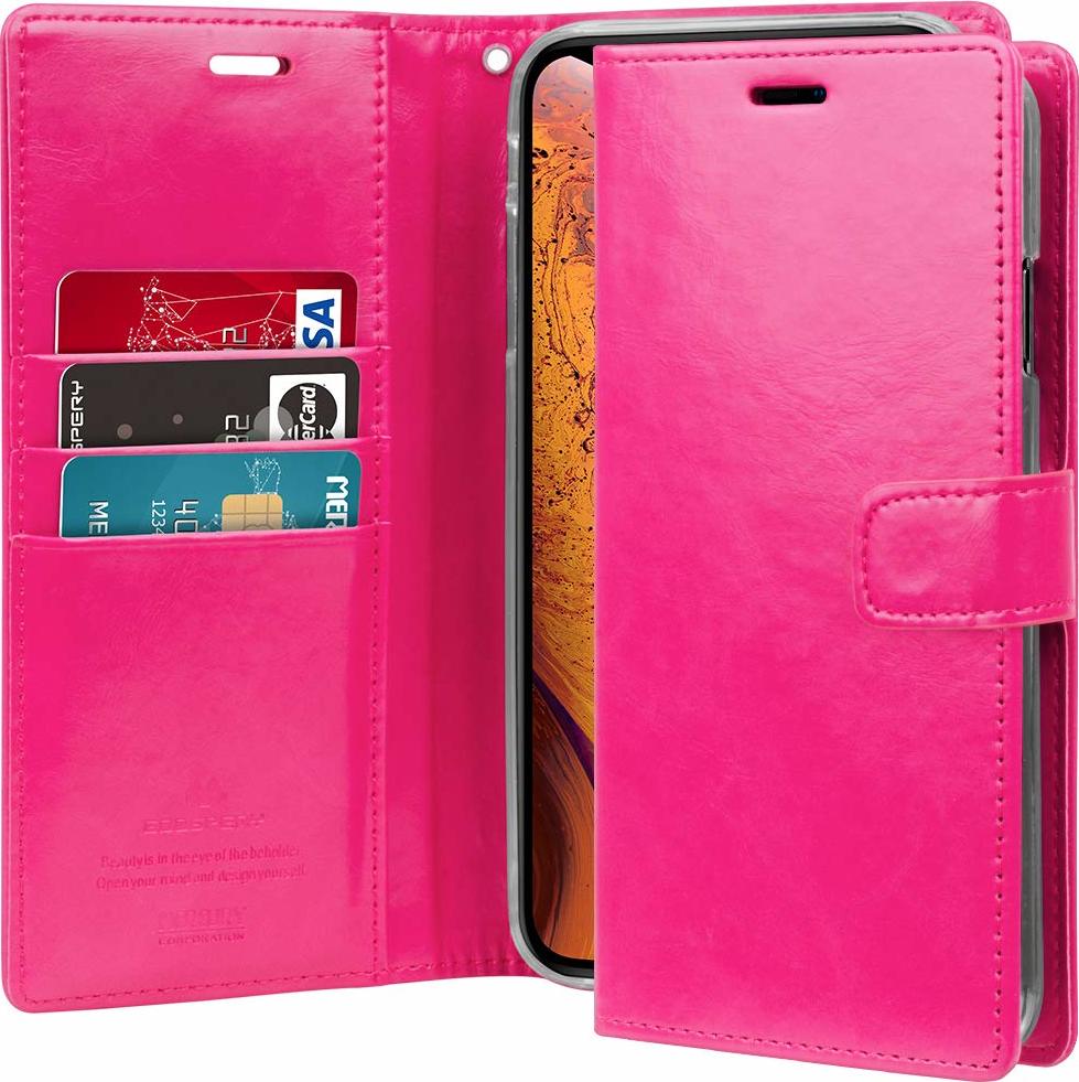 Mercury Pouzdro / kryt pro iPhone XS MAX - Mercury, Bluemoon Diary HotPink