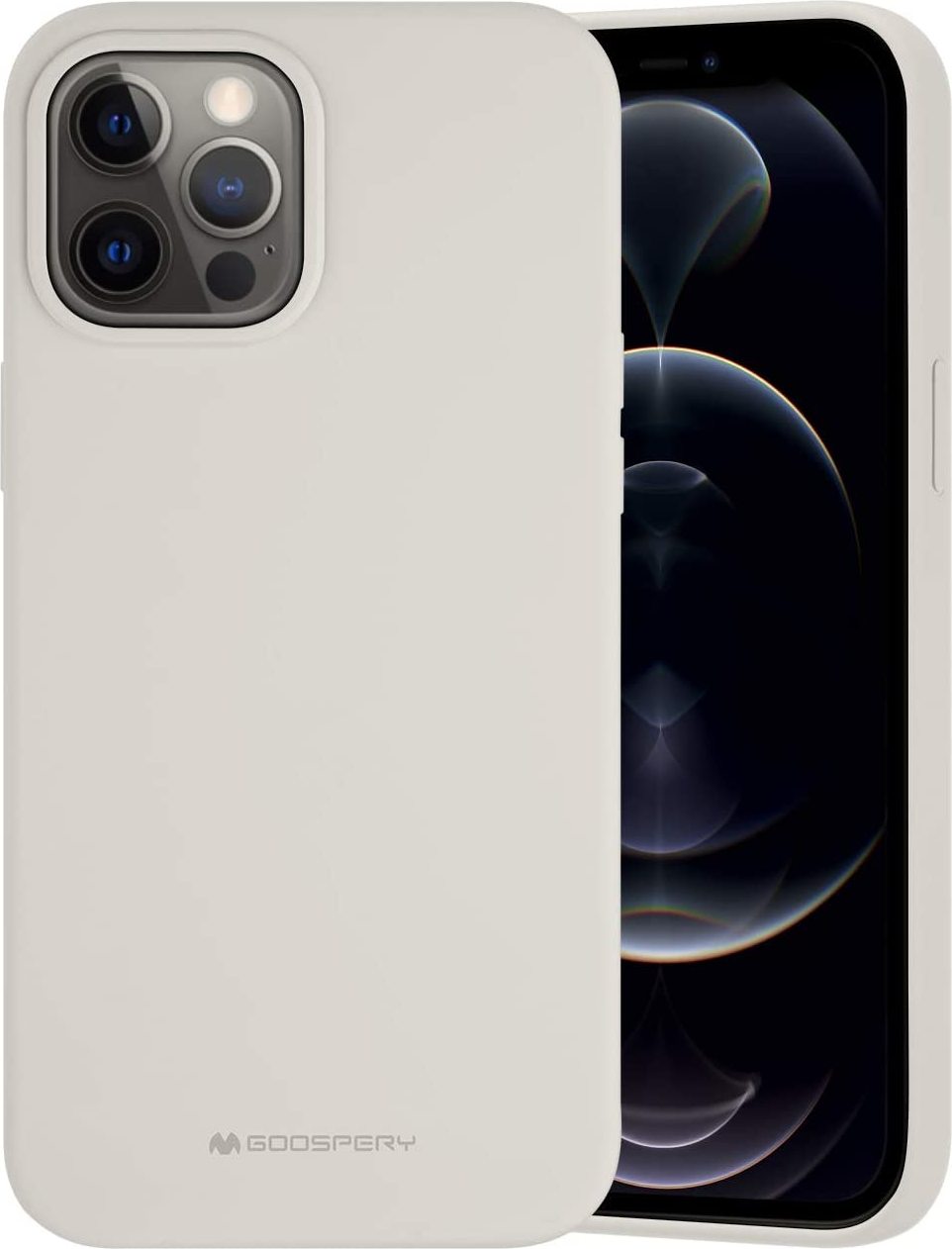 Mercury Ochranný kryt pro iPhone 12 Pro MAX - Mercury, Silicone Stone