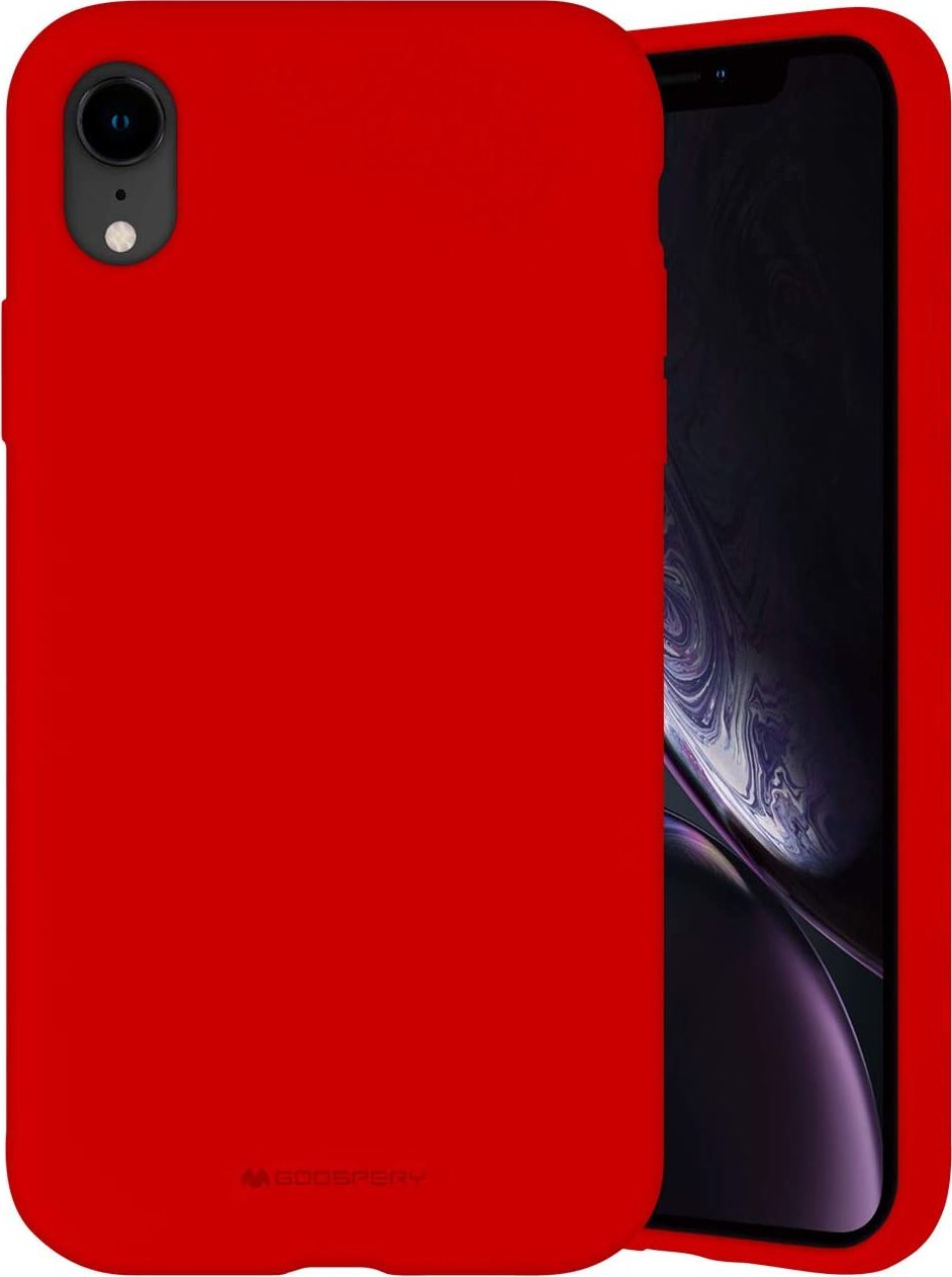 Mercury Ochranný kryt pro iPhone XR - Mercury, Silicone Red