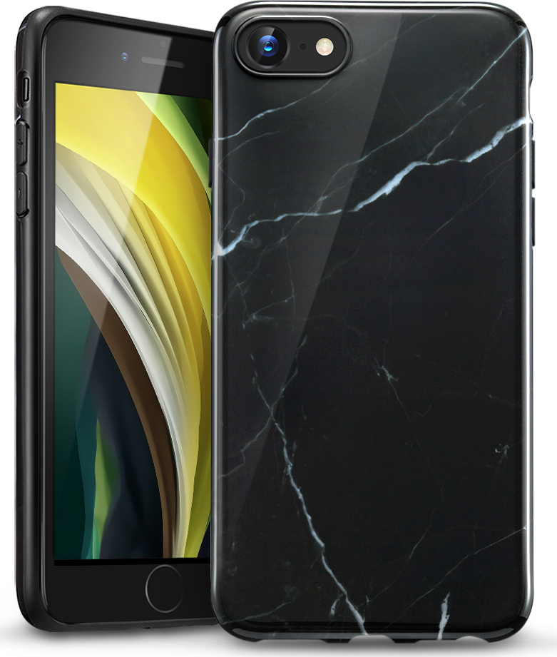 Esr Ochranný kryt pro iPhone 7 / 8 / SE (2020/2022) - ESR, Marble Black