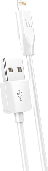 Hoco Kabel USB-A/Lightning pro iPhone a iPad - Hoco, X1 White 100cm