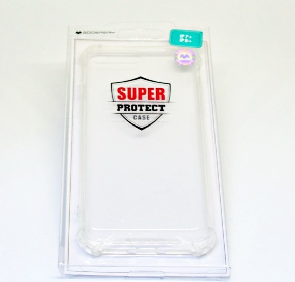 Ochranný kryt pro iPhone 7 Plus / 8 Plus - Mercury, SuperProtect Transparent