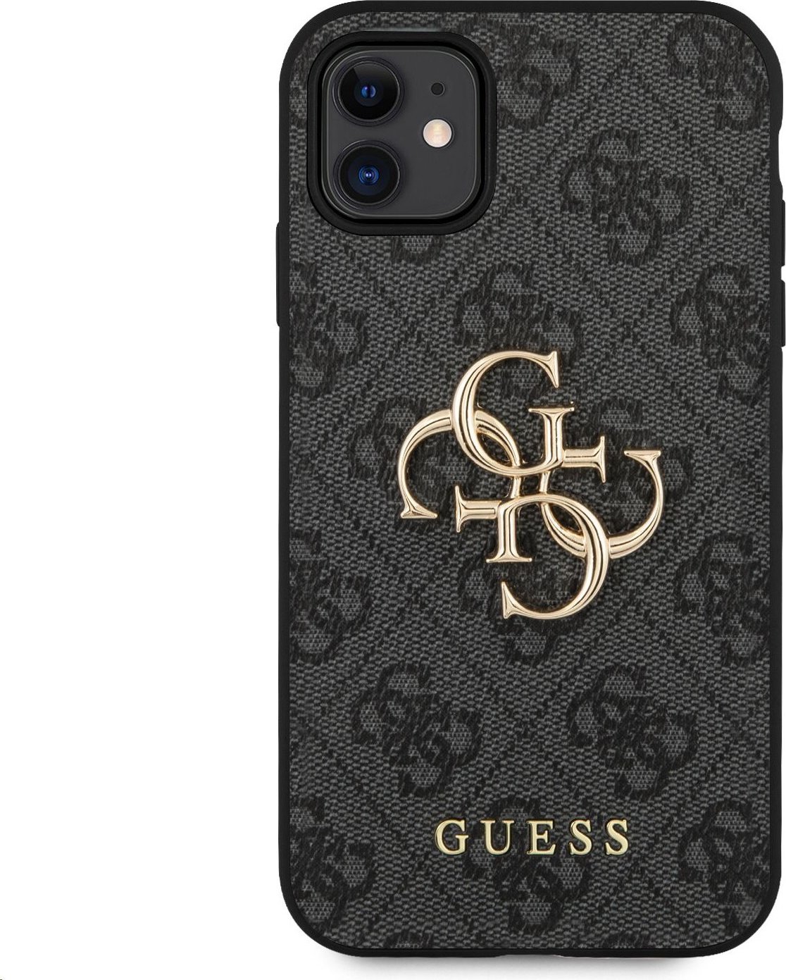 Guess Ochranný kryt na iPhone 11 - Guess, 4G Logo Back Gray