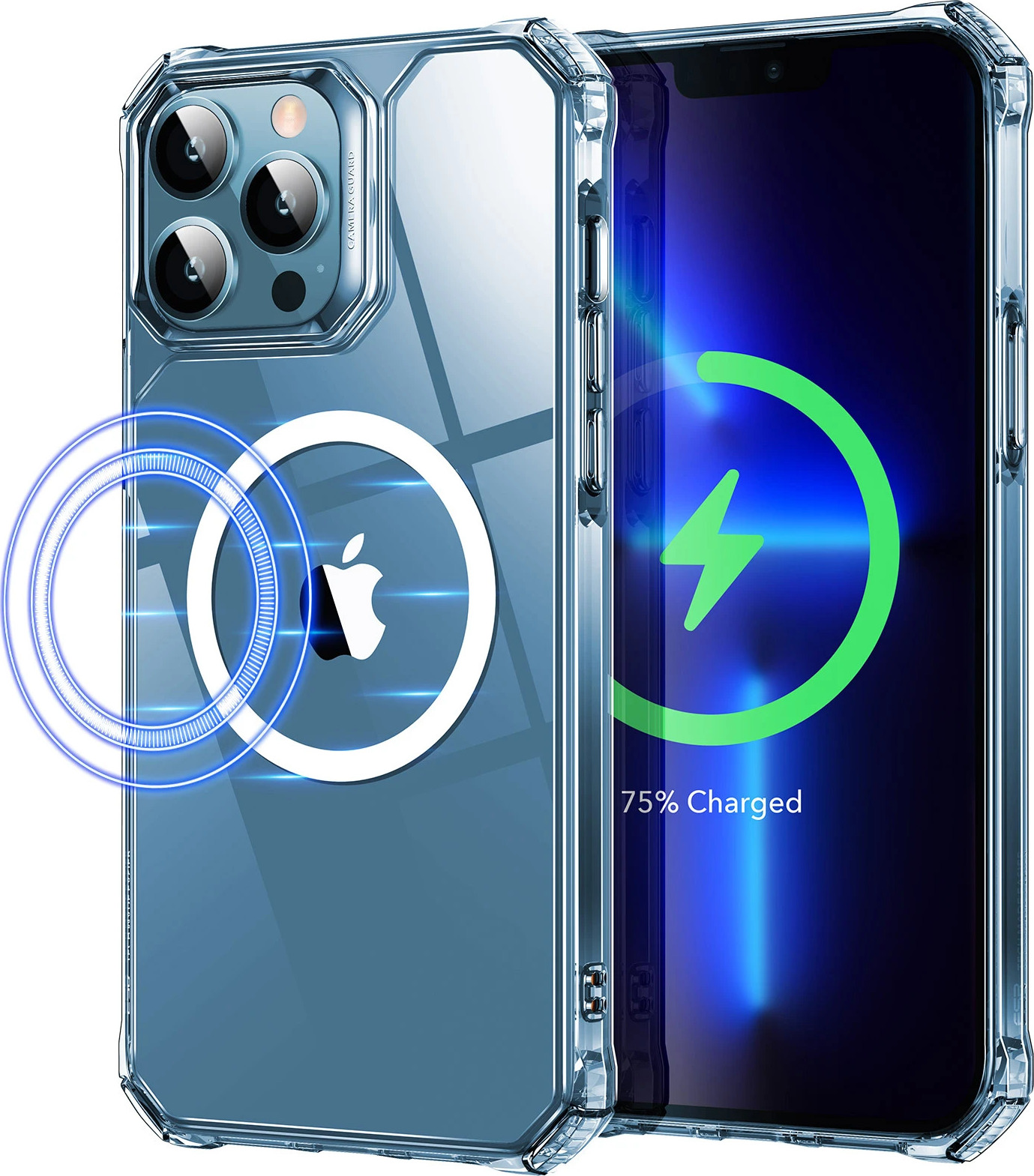 Esr Odolný kryt pro iPhone 13 Pro - ESR, Air Armor Clear MagSafe