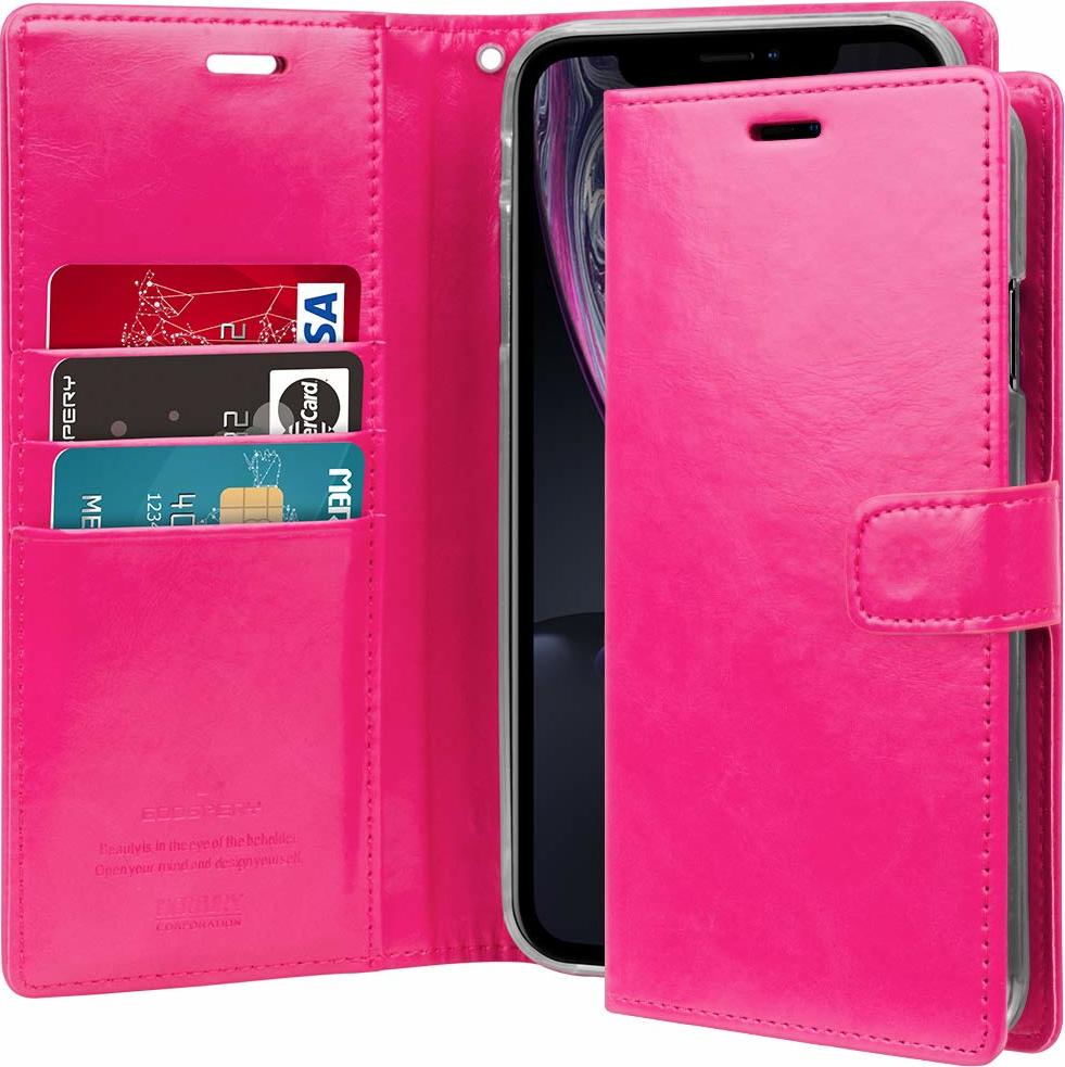 Mercury Pouzdro / kryt pro iPhone XR - Mercury, Bluemoon Diary HotPink