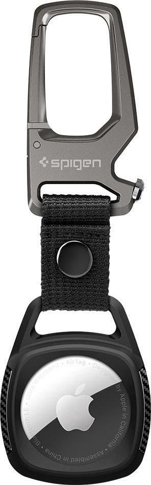Pouzdro na AirTag Spigen Rugged Armor - černé