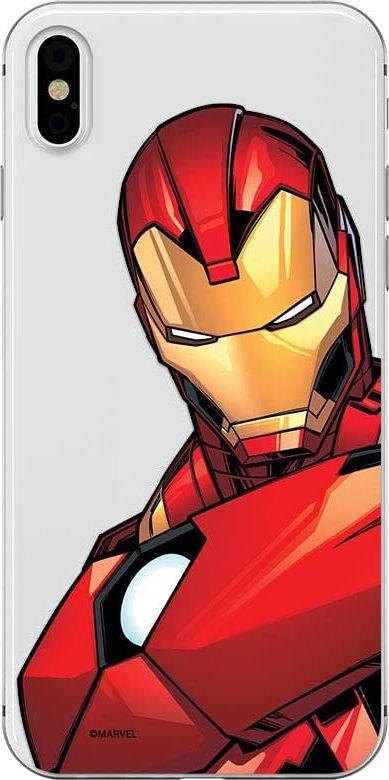 Ert Ochranný kryt pro iPhone XS / X - Marvel, Iron Man 005