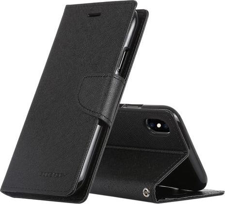 Mercury Pouzdro / kryt pro iPhone XS MAX - Mercury, Fancy Diary Black/Black