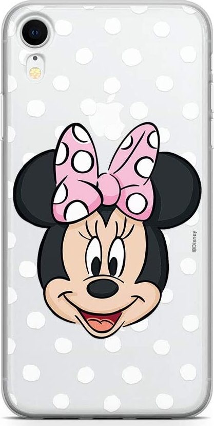 Ert Ochranný kryt pro iPhone XR - Disney, Minnie 057 Transparent