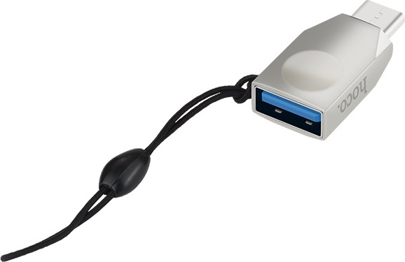 Hoco Redukce USB-C to USB-A - Hoco, UA9 Silver