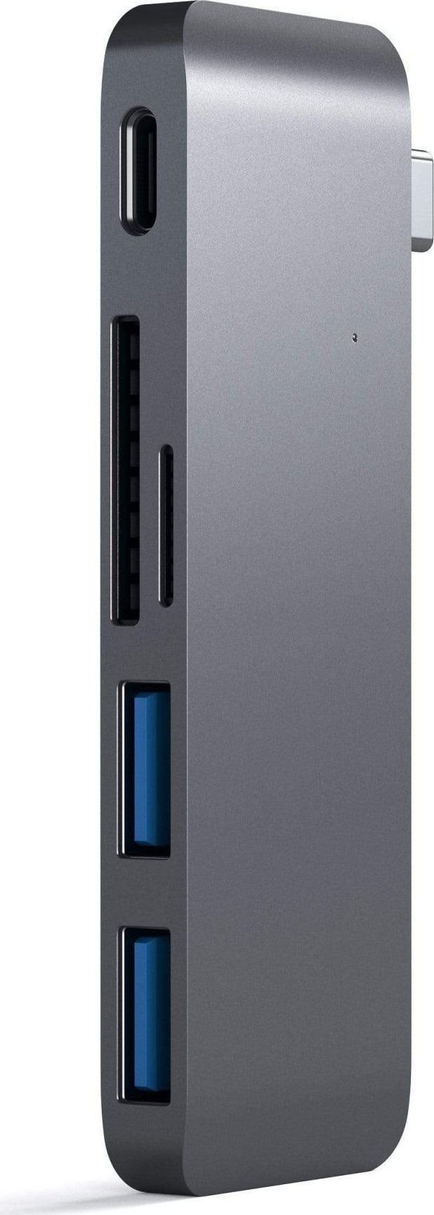 Satechi Passthrough USB hub MacBook 12" vesmírně šedý