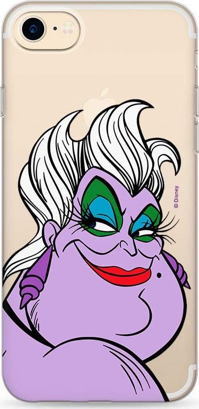 Ert Ochranný kryt pro iPhone 7 / 8 / SE (2020/2022) - Disney, Ursula 001