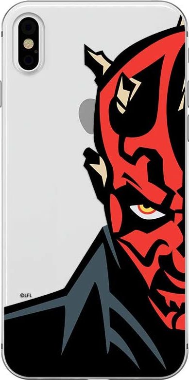 Ert Ochranný kryt pro iPhone XS / X - Star Wars, Darth Maul 003