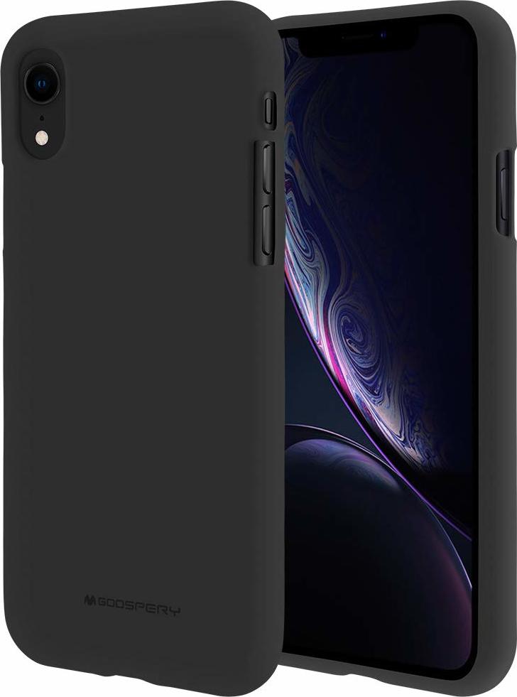 Mercury Ochranný kryt pro iPhone XR - Mercury, Soft Feeling Black