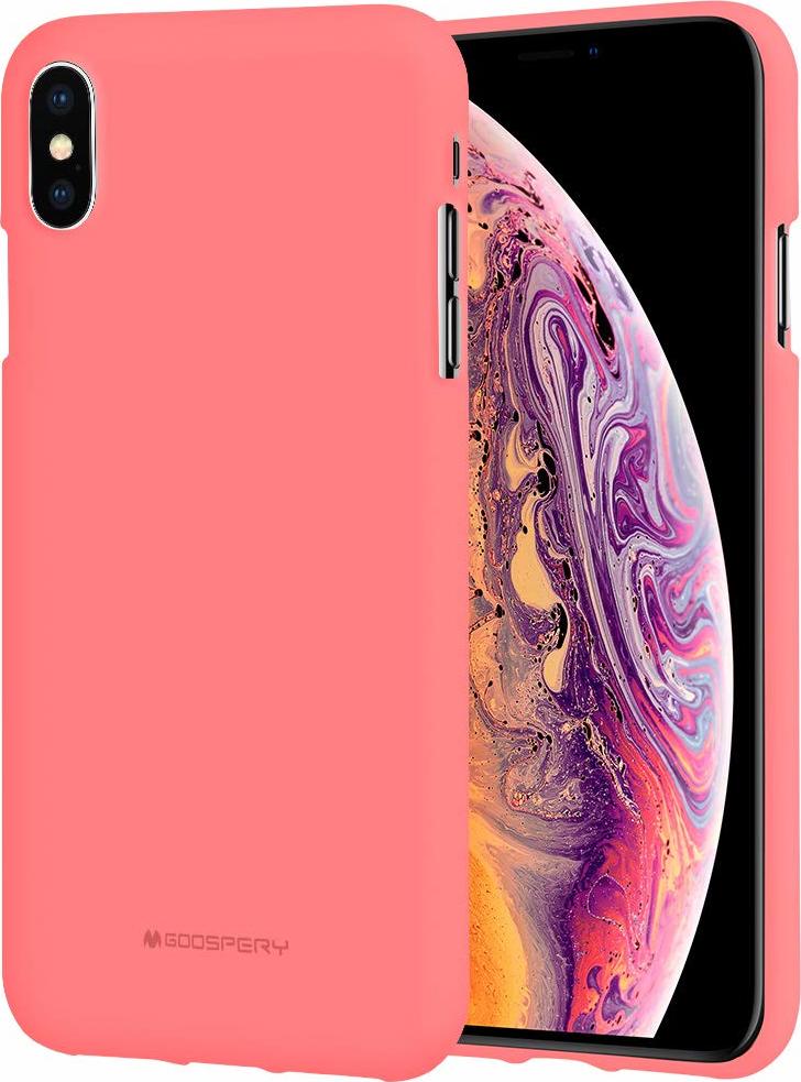Mercury Ochranný kryt pro iPhone XS MAX - Mercury, Soft Feeling Pink