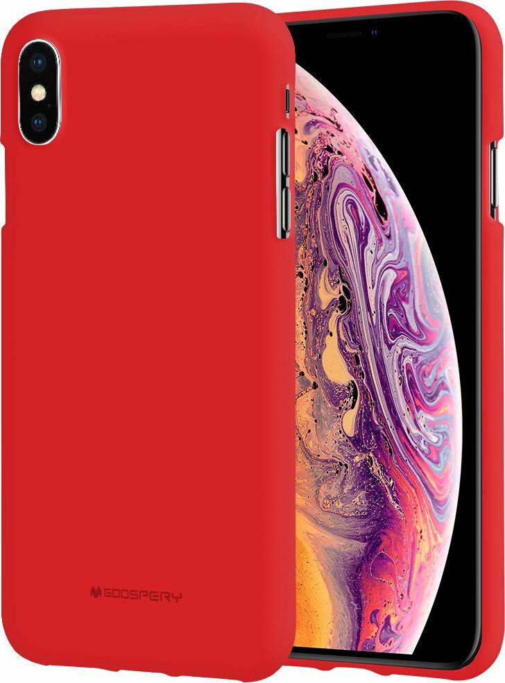 Mercury Ochranný kryt pro iPhone XS MAX - Mercury, Soft Feeling Red