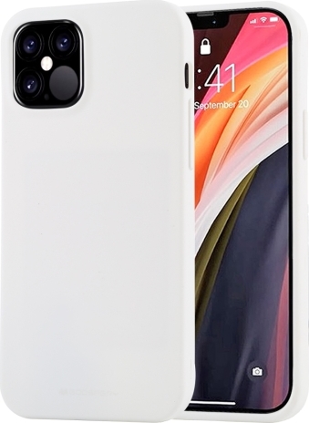 Mercury Ochranný kryt pro iPhone 13 Pro MAX - Mercury, Soft Feeling White