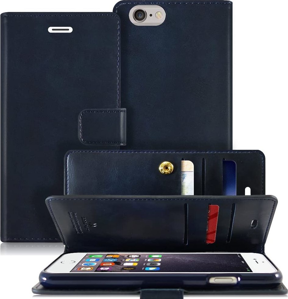 Mercury Knížkové pouzdro na iPhone 6 / 6S - Mercury, Mansoor Diary Navy