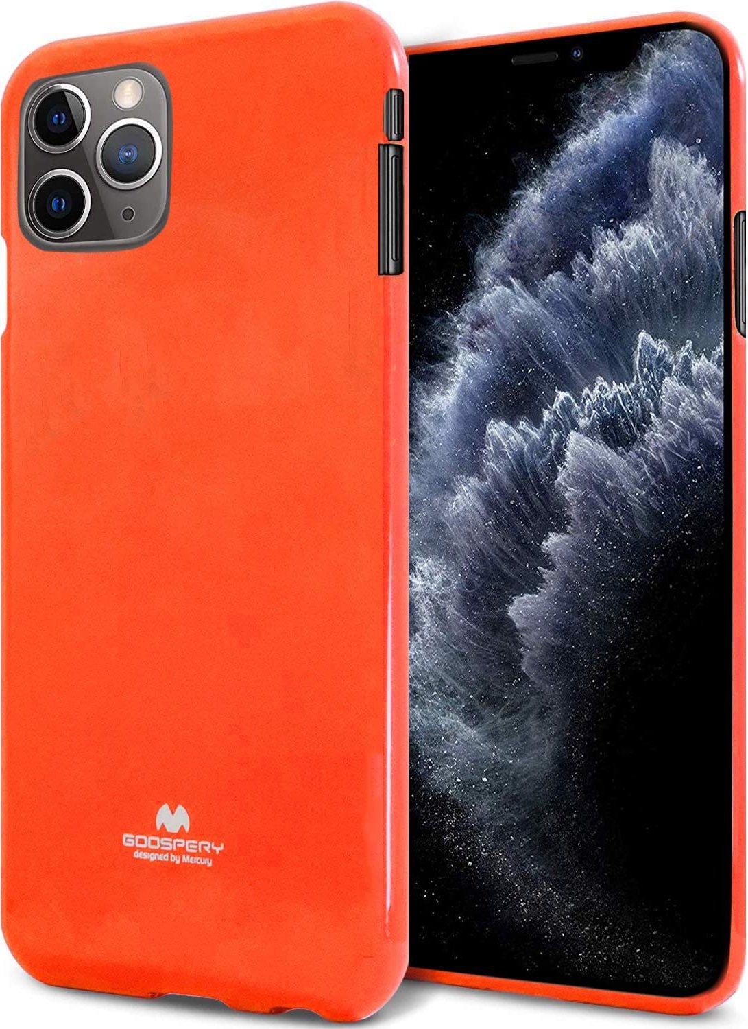 Mercury Ochranný kryt pro iPhone XS / X - Mercury, Fluorscence Jelly Orange