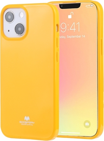 Mercury Ochranný kryt pro iPhone 13 Pro MAX - Mercury, Jelly Yellow