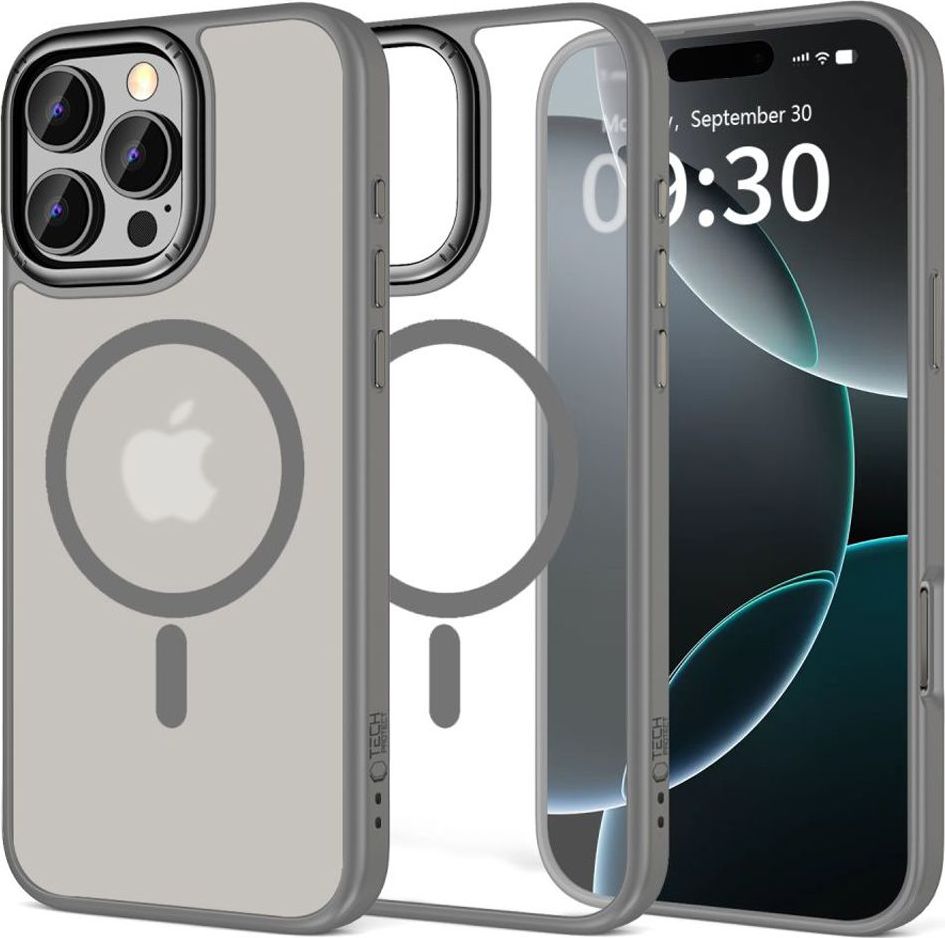 Tech-Protect Ochranný kryt na iPhone 16 Pro - Tech-Protect, Magedge MagSafe Titanium
