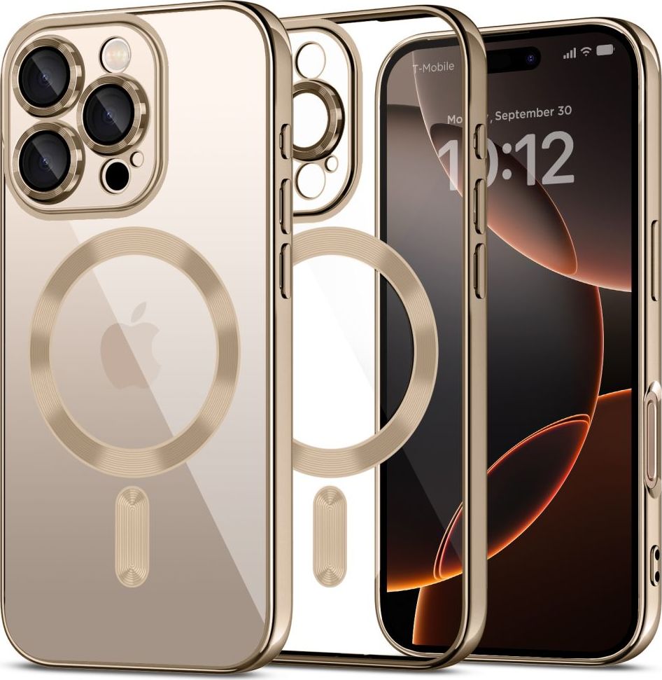 Tech-Protect Ochranný kryt na iPhone 16 Pro - Tech-Protect, Magflex MagSafe Shiny Desert