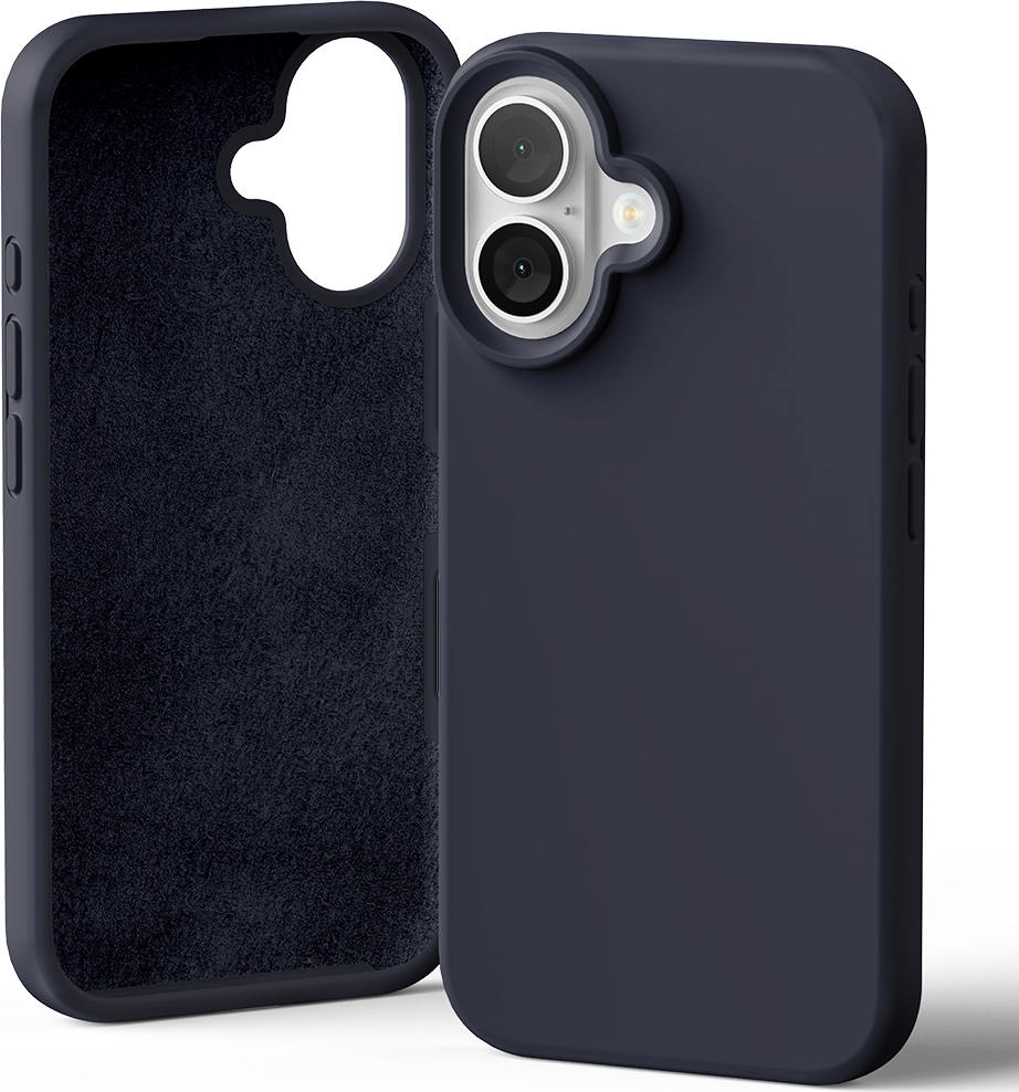 Mercury Ochranný kryt na iPhone 16 - Mercury, Silicone Navy