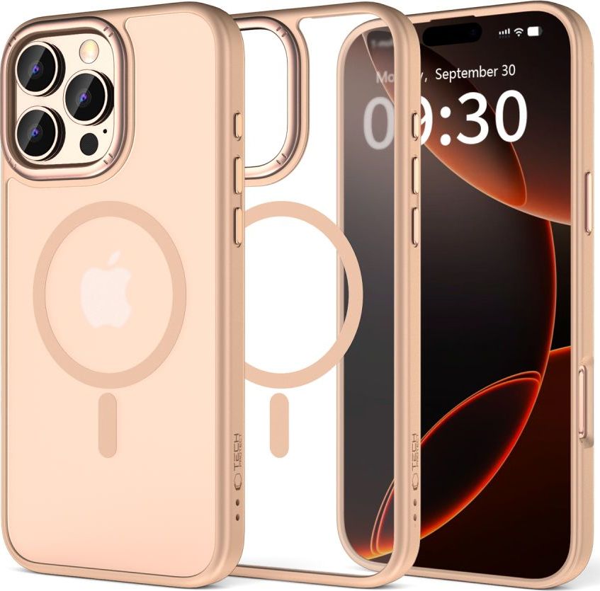 Tech-Protect Ochranný kryt na iPhone 16 Pro MAX - Tech-Protect, Magedge MagSafe Desert