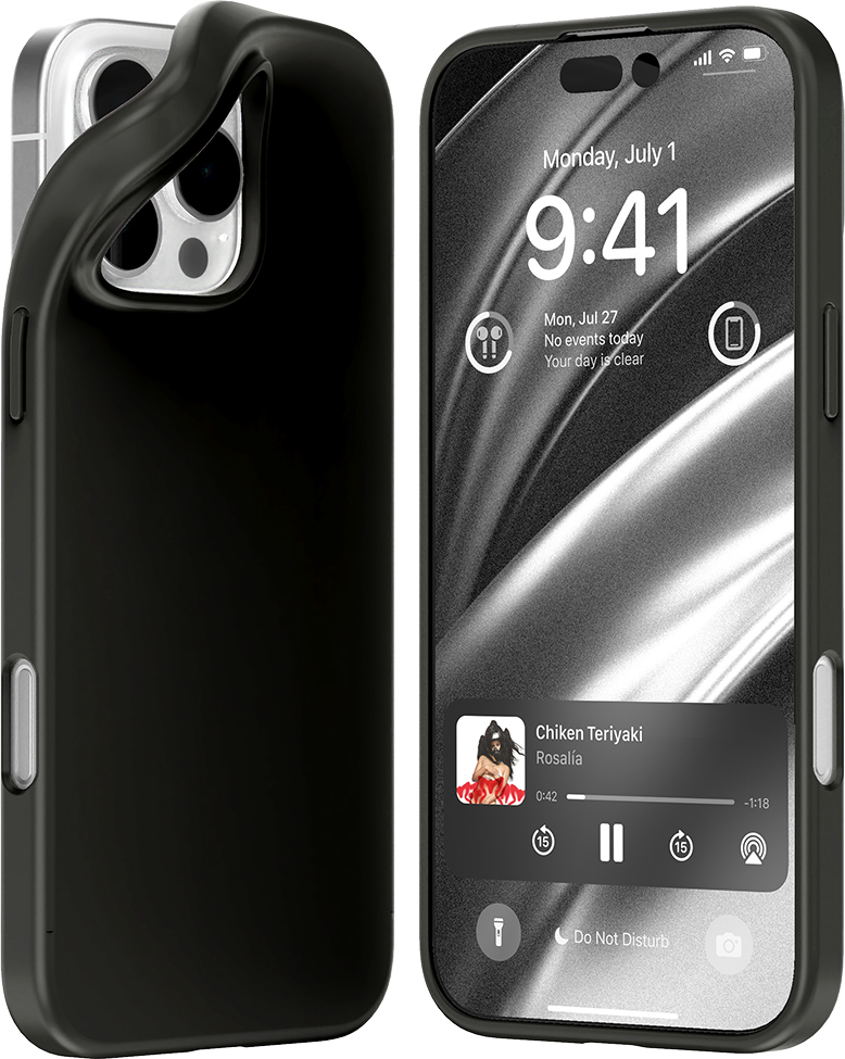 Mercury Ochranný kryt na iPhone 16 Pro MAX - Mercury, Soft Feeling Black